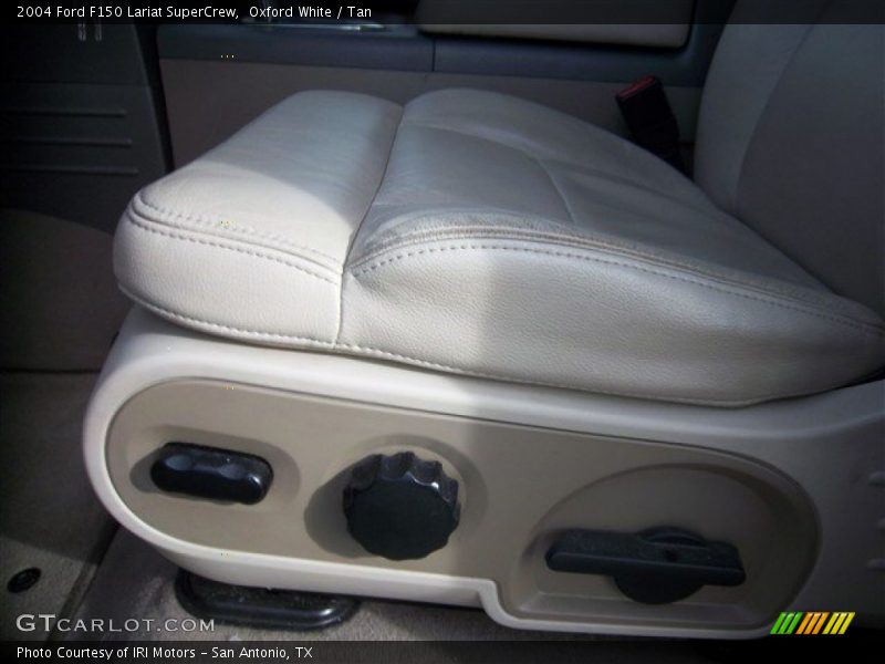 Oxford White / Tan 2004 Ford F150 Lariat SuperCrew