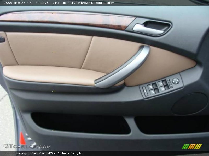 Stratus Grey Metallic / Truffle Brown Dakota Leather 2006 BMW X5 4.4i