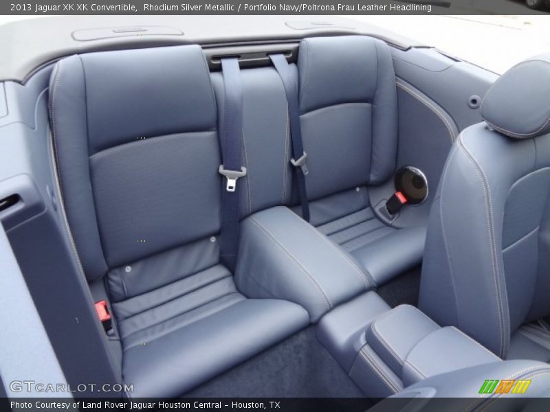 Rear Seat of 2013 XK XK Convertible