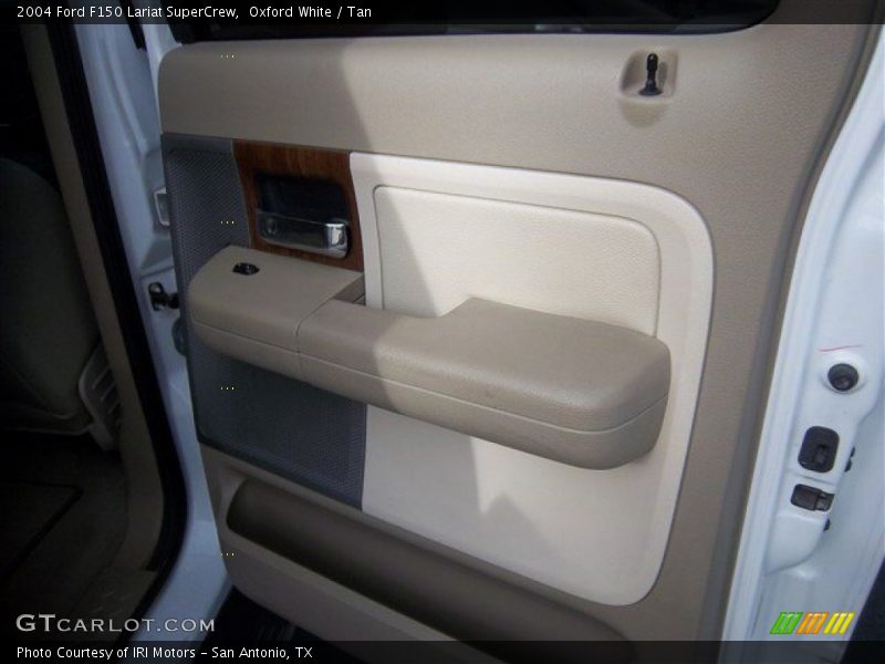 Oxford White / Tan 2004 Ford F150 Lariat SuperCrew