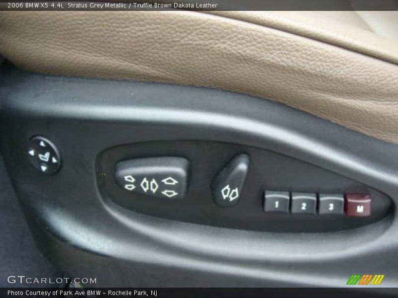 Stratus Grey Metallic / Truffle Brown Dakota Leather 2006 BMW X5 4.4i
