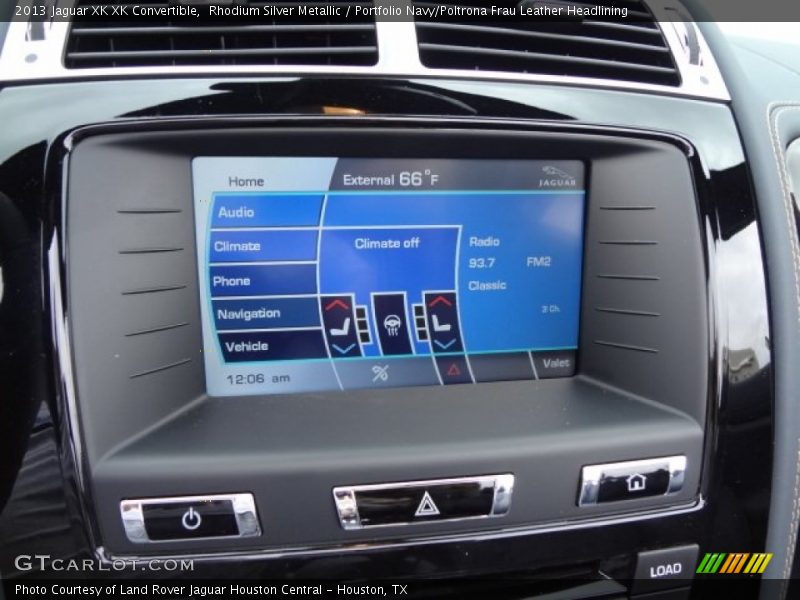 Controls of 2013 XK XK Convertible