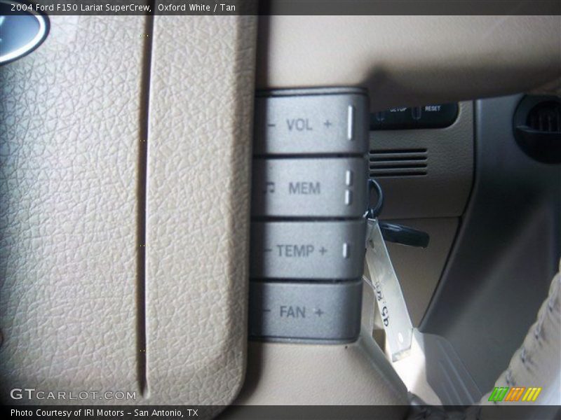 Oxford White / Tan 2004 Ford F150 Lariat SuperCrew