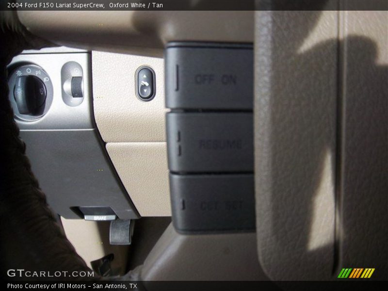 Oxford White / Tan 2004 Ford F150 Lariat SuperCrew