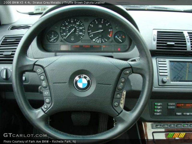 Stratus Grey Metallic / Truffle Brown Dakota Leather 2006 BMW X5 4.4i