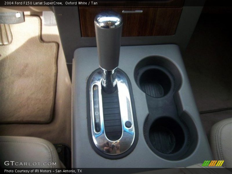 Oxford White / Tan 2004 Ford F150 Lariat SuperCrew