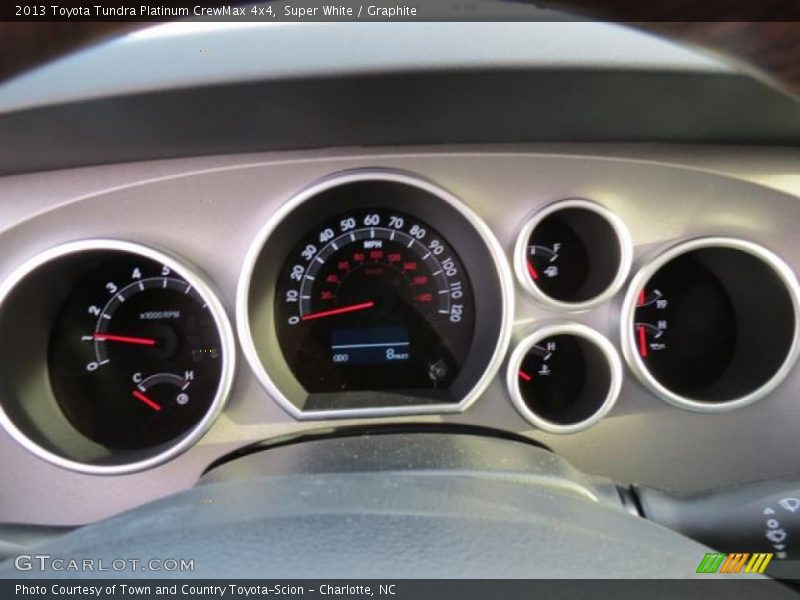Super White / Graphite 2013 Toyota Tundra Platinum CrewMax 4x4