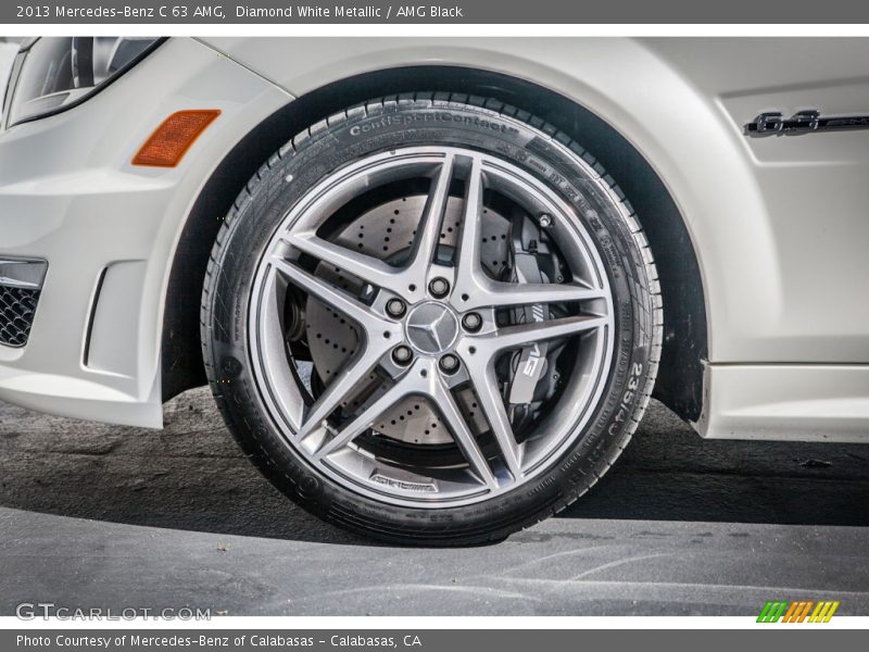  2013 C 63 AMG Wheel