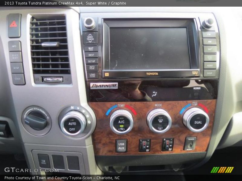 Super White / Graphite 2013 Toyota Tundra Platinum CrewMax 4x4