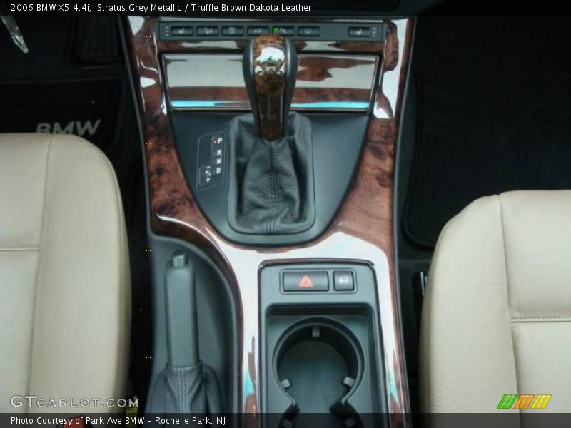 Stratus Grey Metallic / Truffle Brown Dakota Leather 2006 BMW X5 4.4i