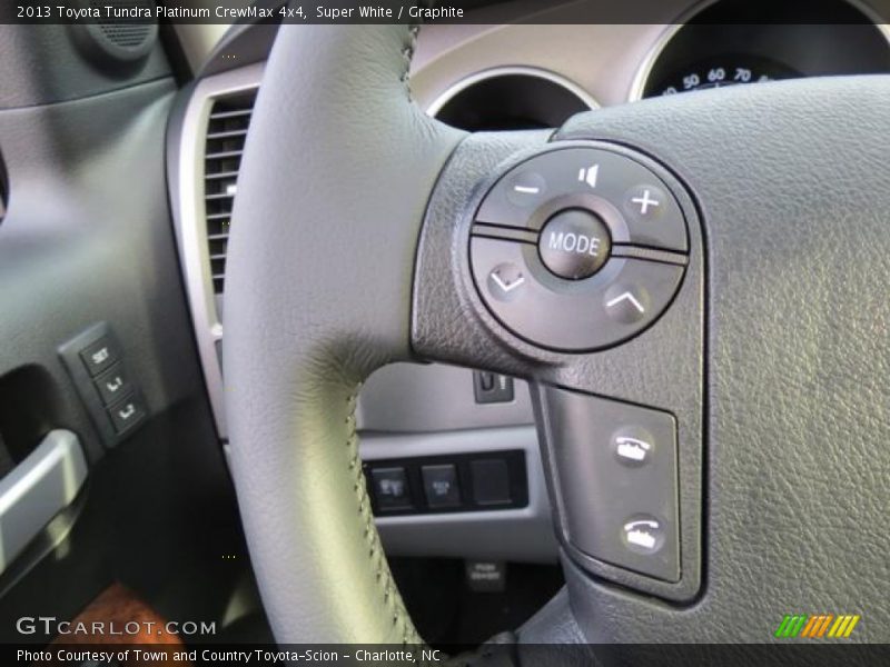 Super White / Graphite 2013 Toyota Tundra Platinum CrewMax 4x4