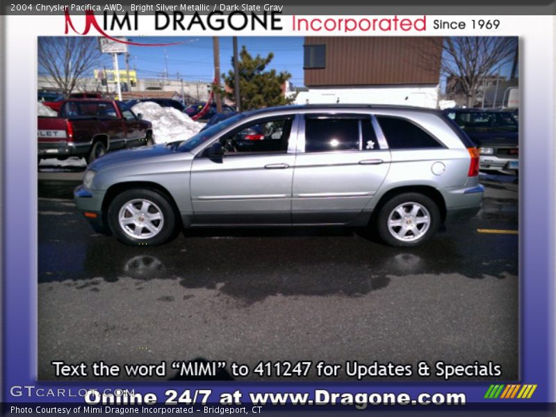 Bright Silver Metallic / Dark Slate Gray 2004 Chrysler Pacifica AWD