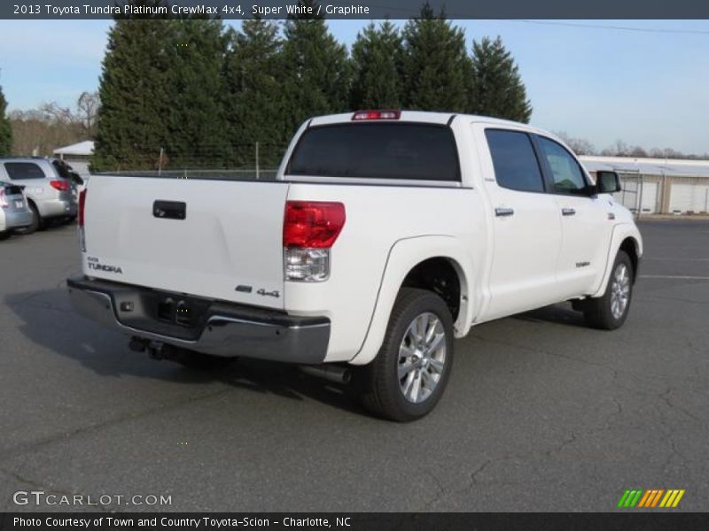 Super White / Graphite 2013 Toyota Tundra Platinum CrewMax 4x4