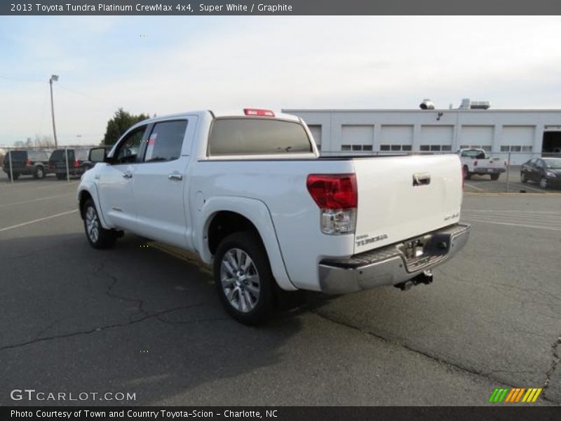 Super White / Graphite 2013 Toyota Tundra Platinum CrewMax 4x4