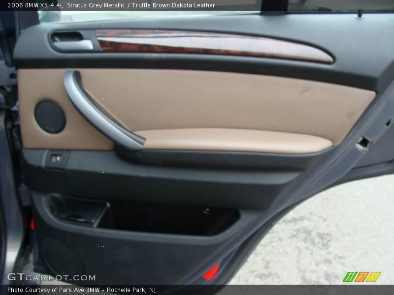 Stratus Grey Metallic / Truffle Brown Dakota Leather 2006 BMW X5 4.4i