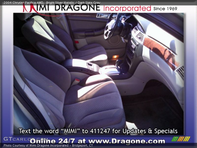 Bright Silver Metallic / Dark Slate Gray 2004 Chrysler Pacifica AWD