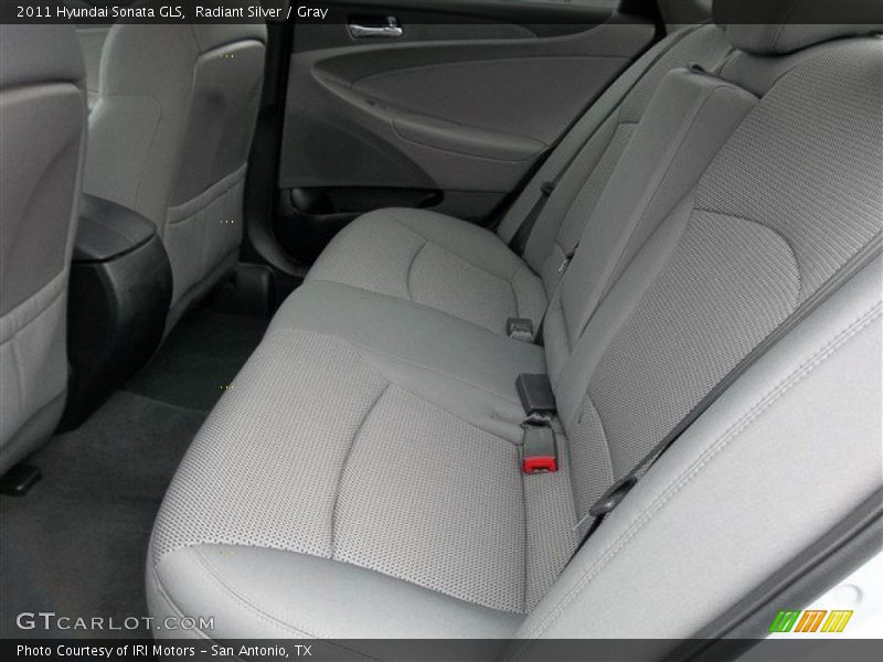 Radiant Silver / Gray 2011 Hyundai Sonata GLS