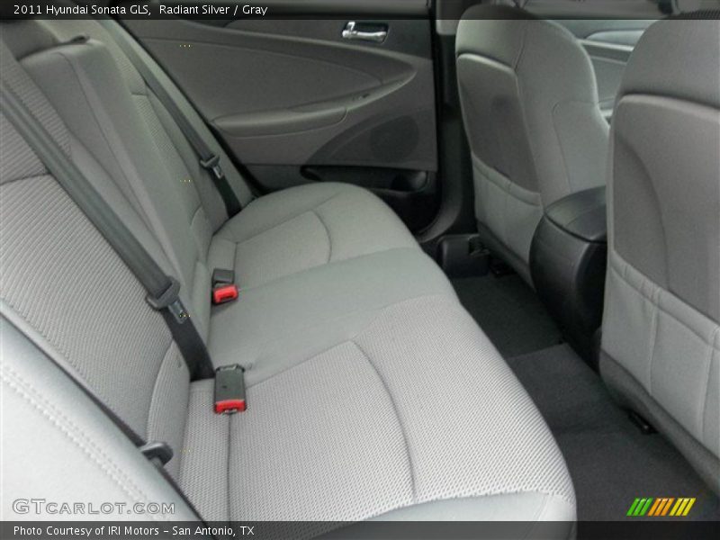 Radiant Silver / Gray 2011 Hyundai Sonata GLS