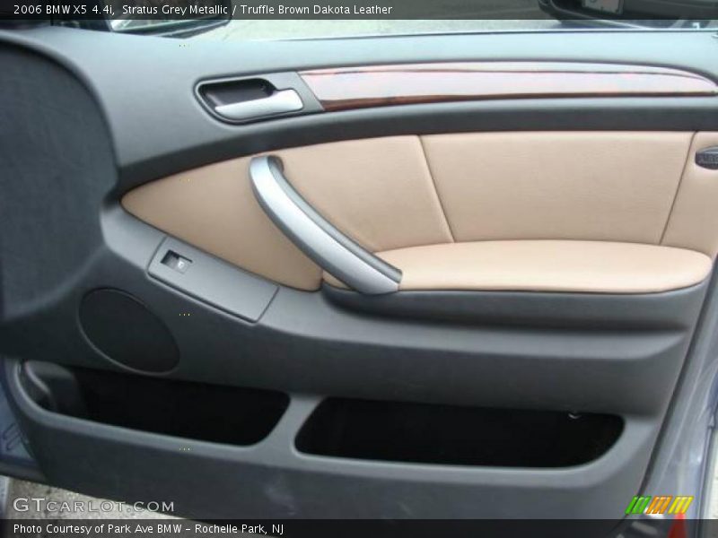 Stratus Grey Metallic / Truffle Brown Dakota Leather 2006 BMW X5 4.4i