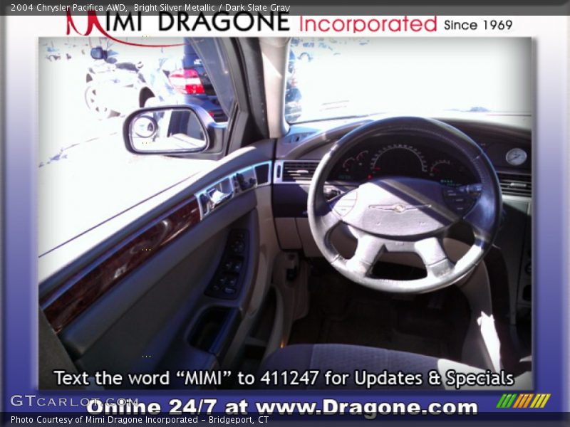Bright Silver Metallic / Dark Slate Gray 2004 Chrysler Pacifica AWD
