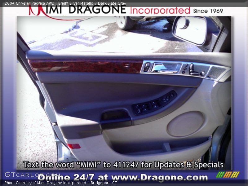 Bright Silver Metallic / Dark Slate Gray 2004 Chrysler Pacifica AWD
