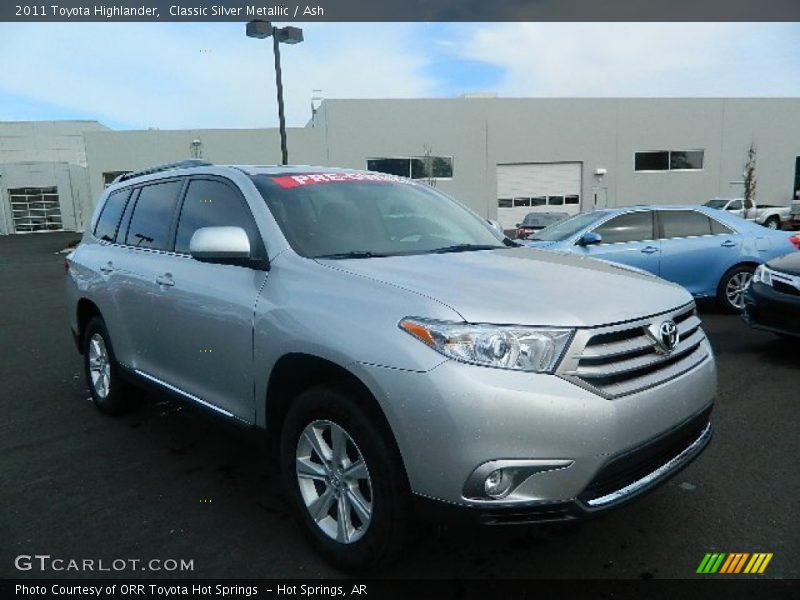 Classic Silver Metallic / Ash 2011 Toyota Highlander