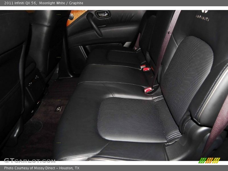 Moonlight White / Graphite 2011 Infiniti QX 56