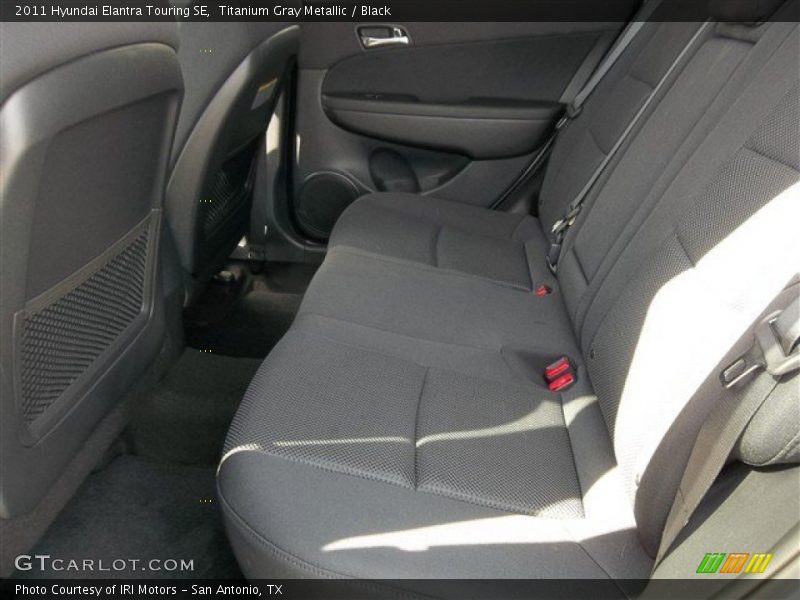 Titanium Gray Metallic / Black 2011 Hyundai Elantra Touring SE