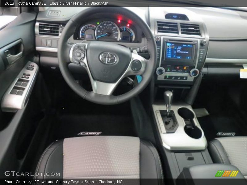 Classic Silver Metallic / Black/Ash 2013 Toyota Camry SE