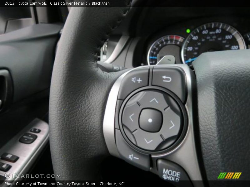 Classic Silver Metallic / Black/Ash 2013 Toyota Camry SE