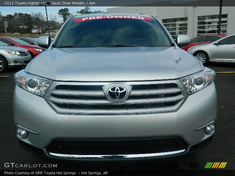 Classic Silver Metallic / Ash 2011 Toyota Highlander