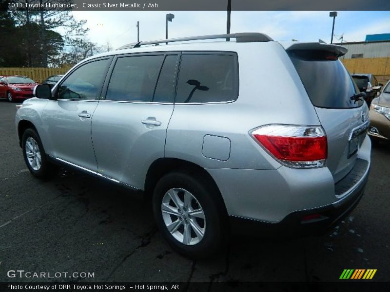 Classic Silver Metallic / Ash 2011 Toyota Highlander