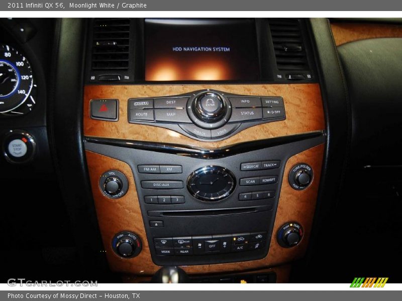 Controls of 2011 QX 56