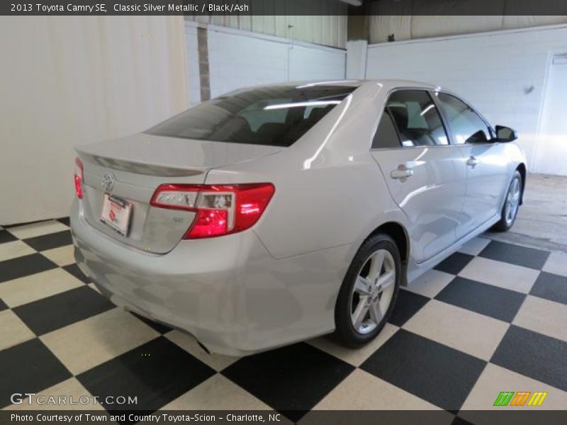 Classic Silver Metallic / Black/Ash 2013 Toyota Camry SE
