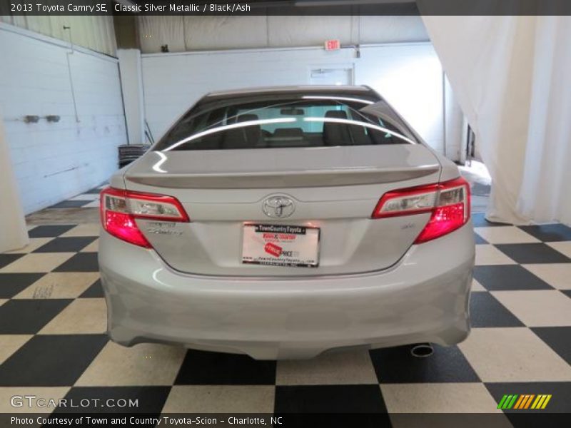 Classic Silver Metallic / Black/Ash 2013 Toyota Camry SE