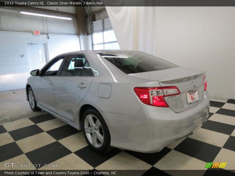 Classic Silver Metallic / Black/Ash 2013 Toyota Camry SE