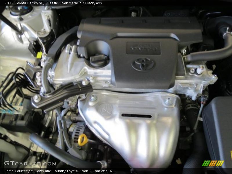 Classic Silver Metallic / Black/Ash 2013 Toyota Camry SE