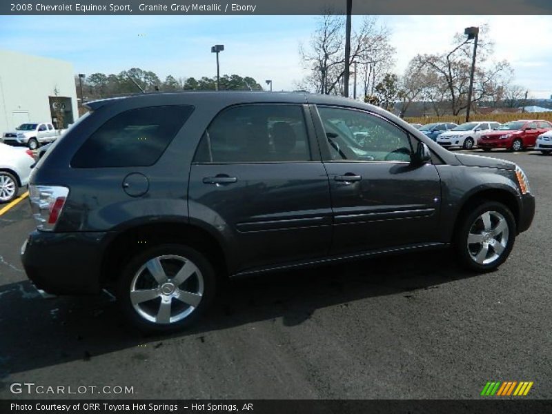 Granite Gray Metallic / Ebony 2008 Chevrolet Equinox Sport