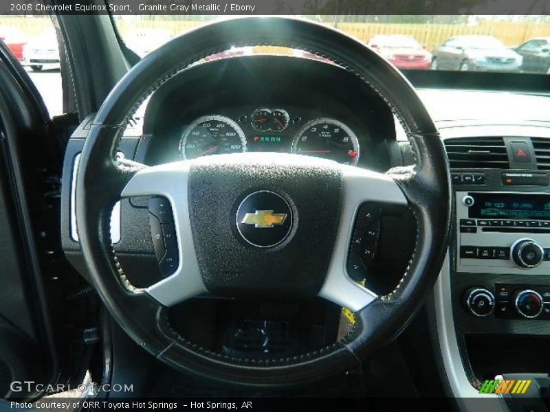 Granite Gray Metallic / Ebony 2008 Chevrolet Equinox Sport