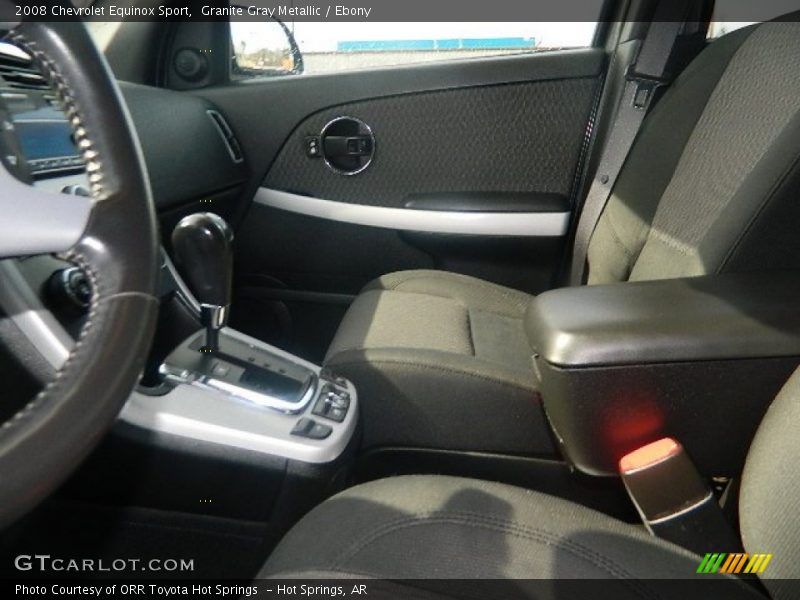 Granite Gray Metallic / Ebony 2008 Chevrolet Equinox Sport