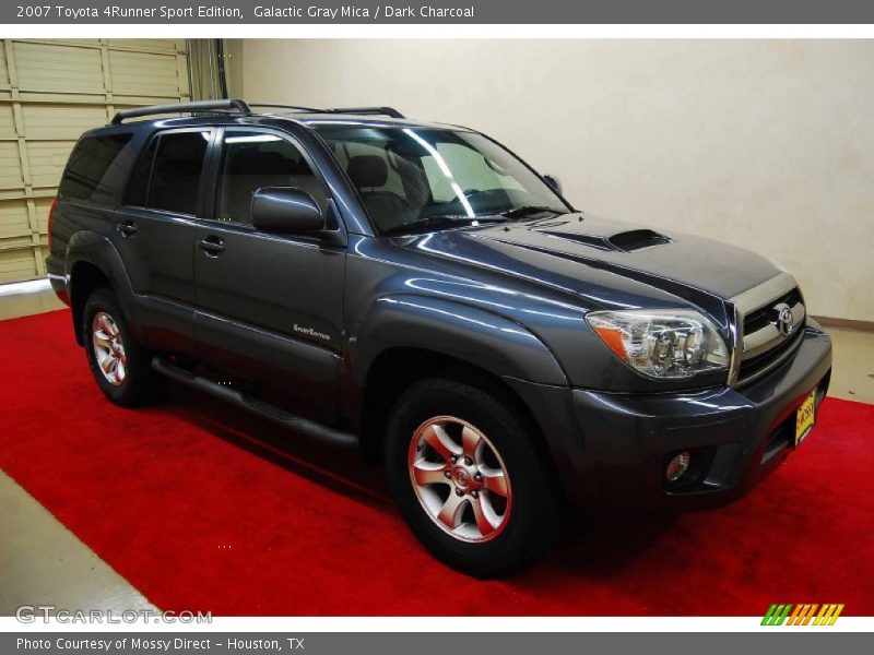 Galactic Gray Mica / Dark Charcoal 2007 Toyota 4Runner Sport Edition