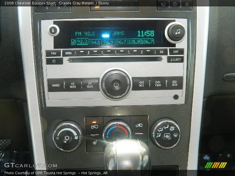 Granite Gray Metallic / Ebony 2008 Chevrolet Equinox Sport