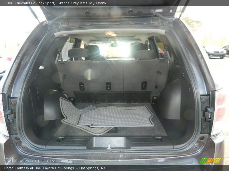 Granite Gray Metallic / Ebony 2008 Chevrolet Equinox Sport