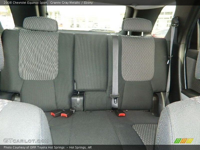 Granite Gray Metallic / Ebony 2008 Chevrolet Equinox Sport