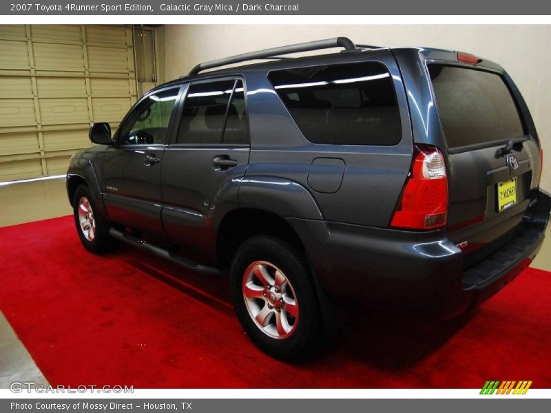 Galactic Gray Mica / Dark Charcoal 2007 Toyota 4Runner Sport Edition