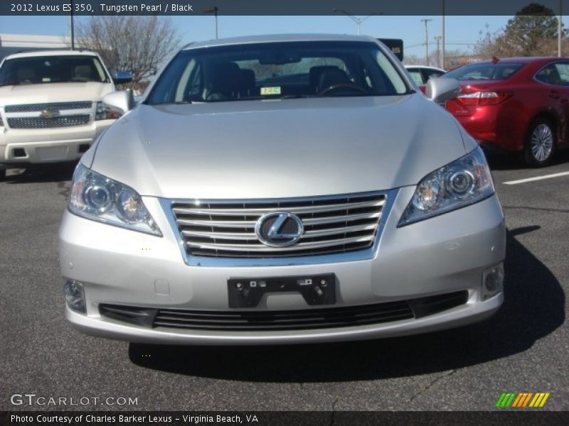 Tungsten Pearl / Black 2012 Lexus ES 350