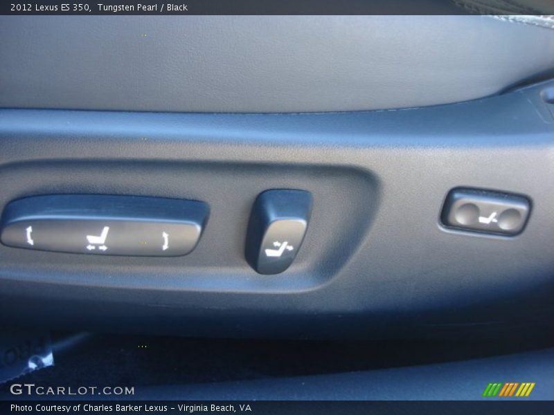 Tungsten Pearl / Black 2012 Lexus ES 350