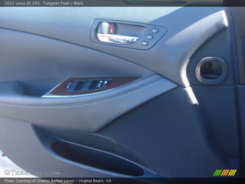 Tungsten Pearl / Black 2012 Lexus ES 350