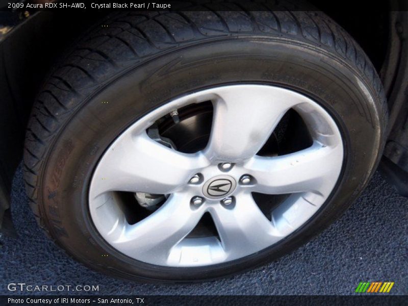 Crystal Black Pearl / Taupe 2009 Acura RDX SH-AWD