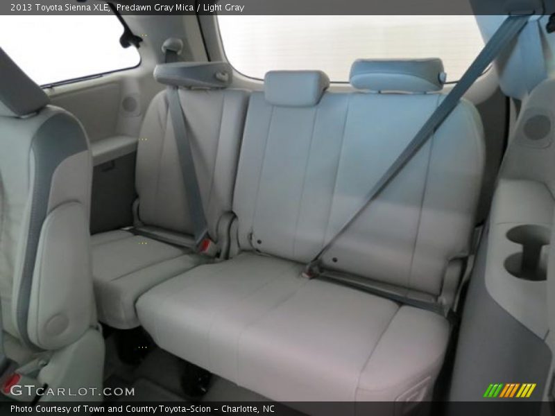 Predawn Gray Mica / Light Gray 2013 Toyota Sienna XLE